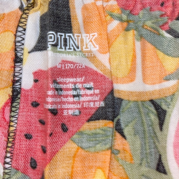 PINK by Victoria Secret- Fruit Print Boxers & Yellow high cut bikini NWT - Picture 4 of 14